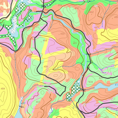 GPS Quebec inc. GRAND LAC BOSTONNAIS digital map