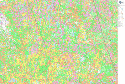 GPS Quebec inc. LAC BONHOMME digital map
