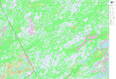 GPS Quebec inc. LAC CLAIRE digital map