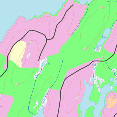 GPS Quebec inc. LAC COSNIER digital map