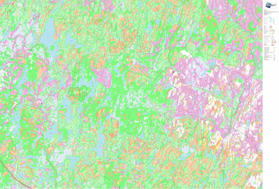 GPS Quebec inc. LAC DOBLEAU digital map