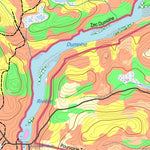 GPS Quebec inc. LAC DU PINCEAU digital map