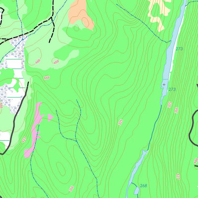 GPS Quebec inc. LAC GEORGETTE digital map