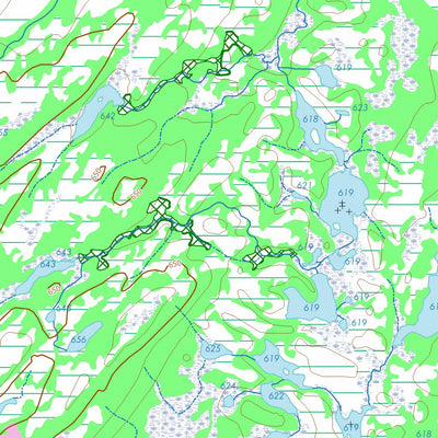 GPS Quebec inc. LAC L'EPINAY digital map