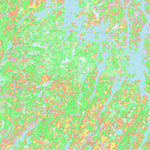 GPS Quebec inc. LAC NODIER digital map