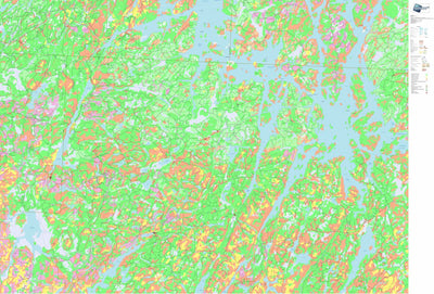 GPS Quebec inc. LAC NODIER digital map
