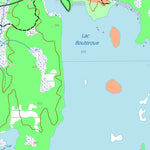 GPS Quebec inc. LAC ROHAULT digital map