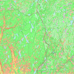 GPS Quebec inc. LAC SAUTAURISKI digital map
