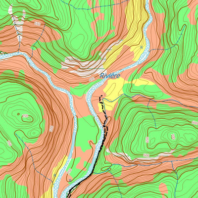 GPS Quebec inc. LAC SAUTAURISKI digital map
