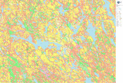 GPS Quebec inc. LAC ST-PATRICE digital map