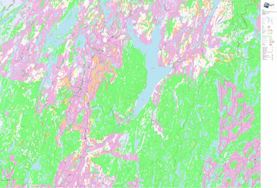 GPS Quebec inc. LAC TEMISCAMIE digital map