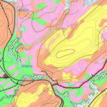 GPS Quebec inc. LAC WAPUS digital map