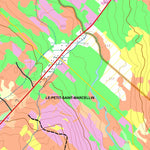 GPS Quebec inc. SAINTE-BLANDINE digital map