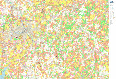GPS Quebec inc. SHERBROOKE digital map