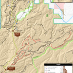 Great Outdoors Adventures Bangs Canyon Management Area Travel Map digital map