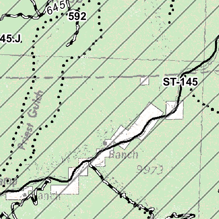 Dolores Ranger District Travel Map - Closure Area by Great Outdoors ...