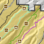 Great Outdoors Adventures Dry Creek Official Travel Map digital map