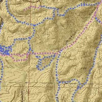 Great Outdoors Adventures Hardscrabble Interim Routes Travel Map digital map