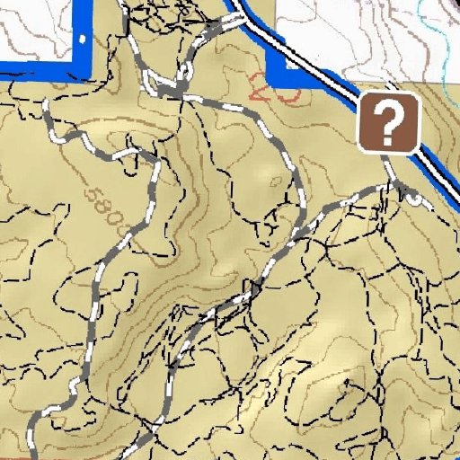Hubbard Mesa Open Area Travel Map by Great Outdoors Adventures | Avenza ...