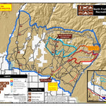 Great Outdoors Adventures North Fruita Desert Recreation Area Travel Map digital map