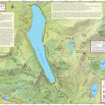 Green Mountain Club Northeast Kingdom Hiking Trail Map 3rd Edition Free bundle