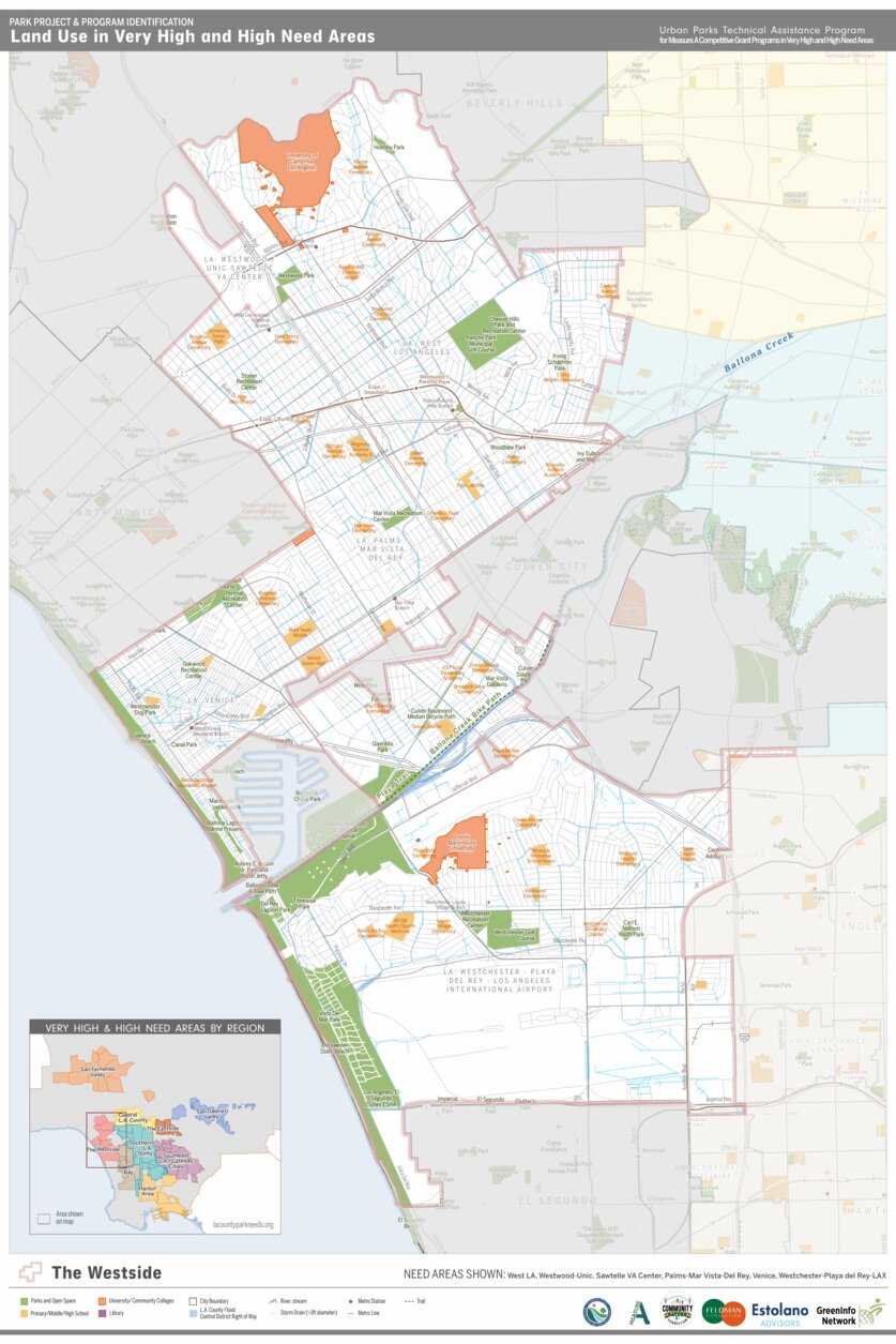 Westside Map LARPOSD TAP - The Westside Map by GreenInfo | Avenza Maps