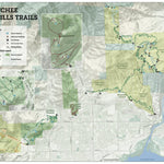 GreenInfo Wenatchee Foothills Trails digital map