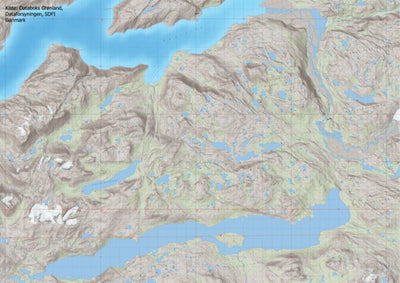 Greenland Institute of Natural Resources Ameralik (South) digital map