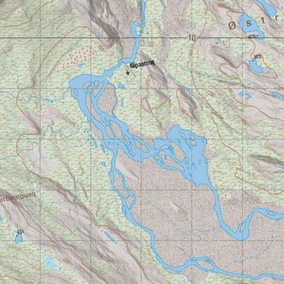 Greenland Institute of Natural Resources Ameralik (South) digital map