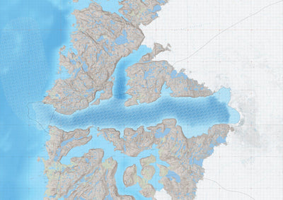 Greenland Institute of Natural Resources Ilulissat Kangia digital map