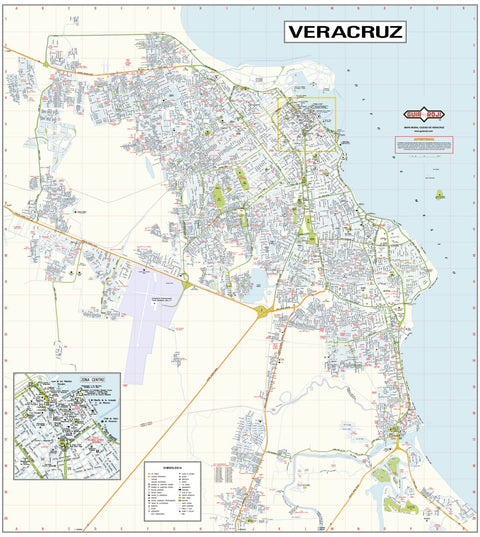 Guia Roji Calles Veracruz / Zona Urbana Map by Guia Roji | Avenza Maps
