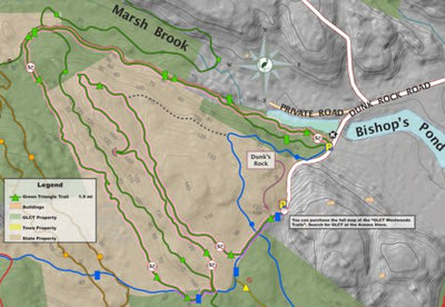 Guilford Land Conservation Trust GLCT Westwoods Loop 6 digital map