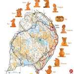 Halden Skiklubb Dyretråkket digital map