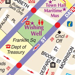 Hardie Grant Explore UBD-Gregory's Hobart City Centre Street inset map bundle exclusive