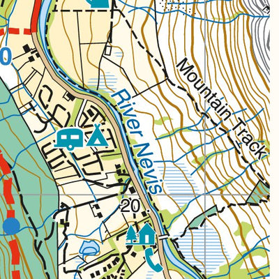 Harvey Maps FREE SAMPLE Trail Map digital map