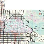 Hedberg Maps, Inc. Central Berkeley, CA digital map