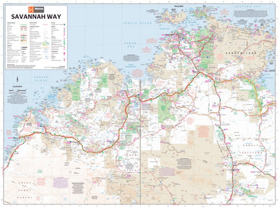 Hema Maps Hema - Cairns to Broome West digital map