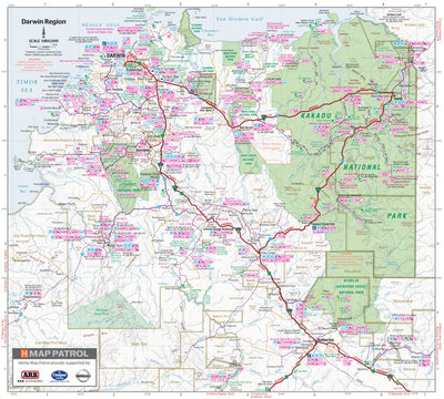 Hema Maps Hema - Darwin Region digital map