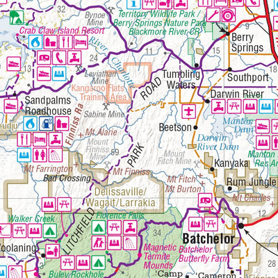 Hema Maps Hema - Darwin Region digital map