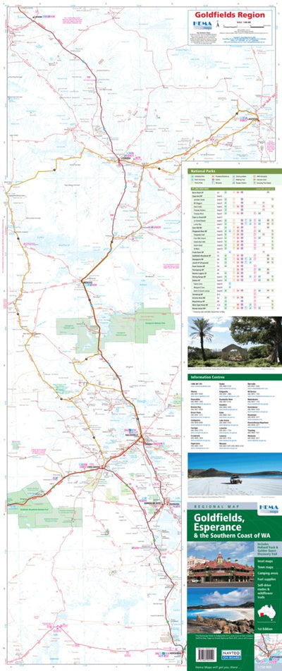 Hema Maps Hema - Goldfields Region digital map