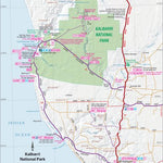 Hema Maps Hema - Kalbarri National Park digital map