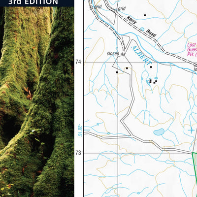 Hema Maps Hema - Lamington National Park digital map