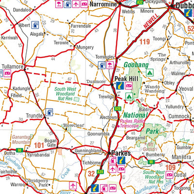 Hema Maps Hema - New South Wales State Map digital map