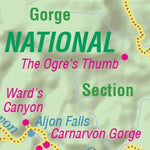 Hema Maps Hema - Outback QLD - Carnarvon Gorge inset digital map