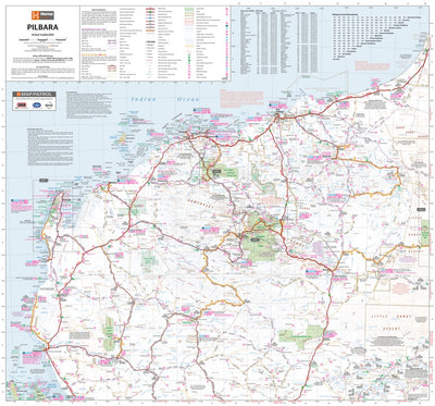 Hema Maps Hema - Pilbara and Coral Coast digital map