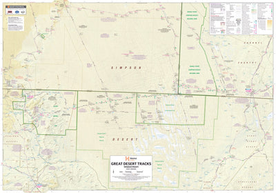 Hema Maps Hema - Simpson Desert 500k digital map