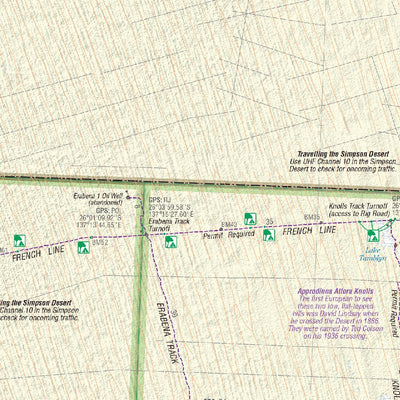 Hema Maps Hema - Simpson Desert 500k digital map