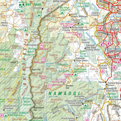 Hema Maps Hema - South East New South Wales digital map