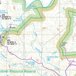 Hema Maps Hema - Sundown National Park digital map