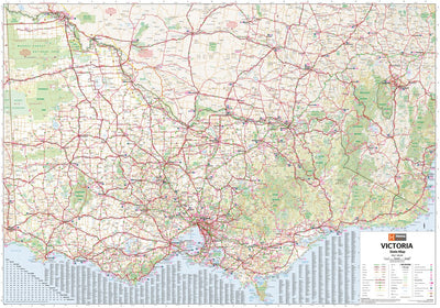 Hema Maps Hema - Victoria State Map digital map